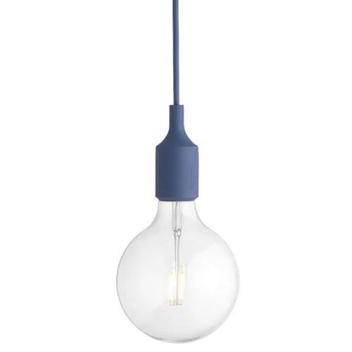 Hoge Kwaliteit muuto E27 LED hanglamp-Pale blue