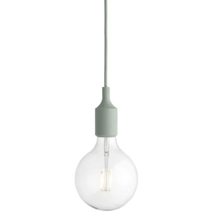 Aanbieding muuto E27 LED hanglamp-Light green
