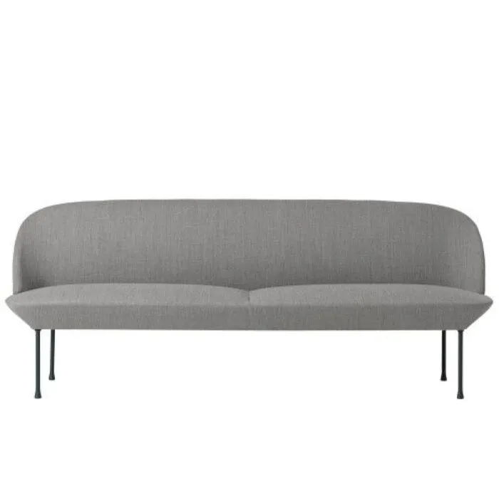 Lage Kosten muuto Oslo Sofa 3 zits bank-grijs, Fjord 151