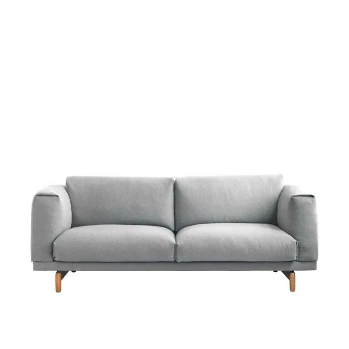 muuto Rest 2 zits bank eiken onderstel-Hallingdal 123 Exclusieve Aanbieding