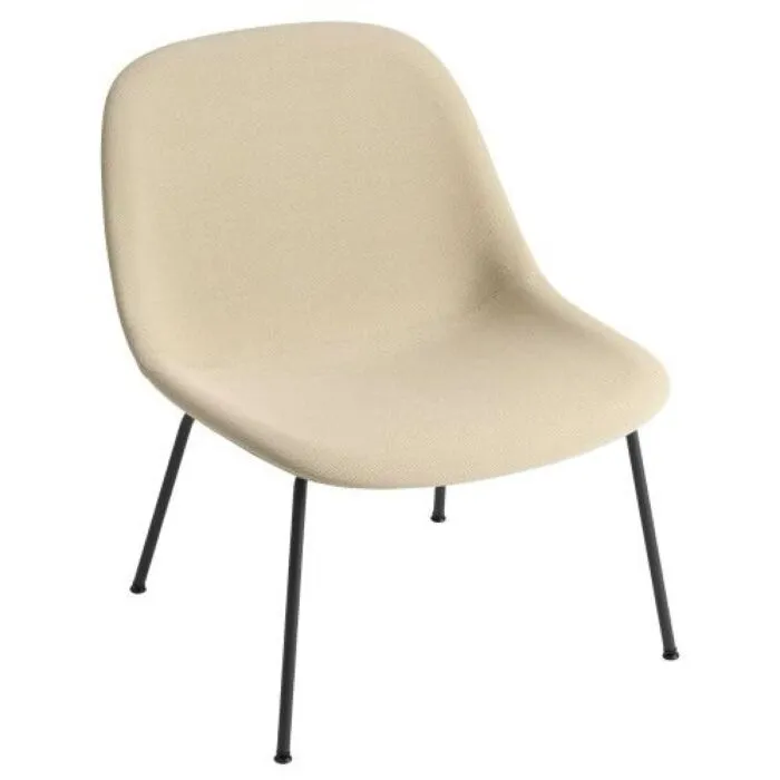 muuto Fiber Tube fauteuil -Steelcut Trio 236 Hoge Kwaliteit