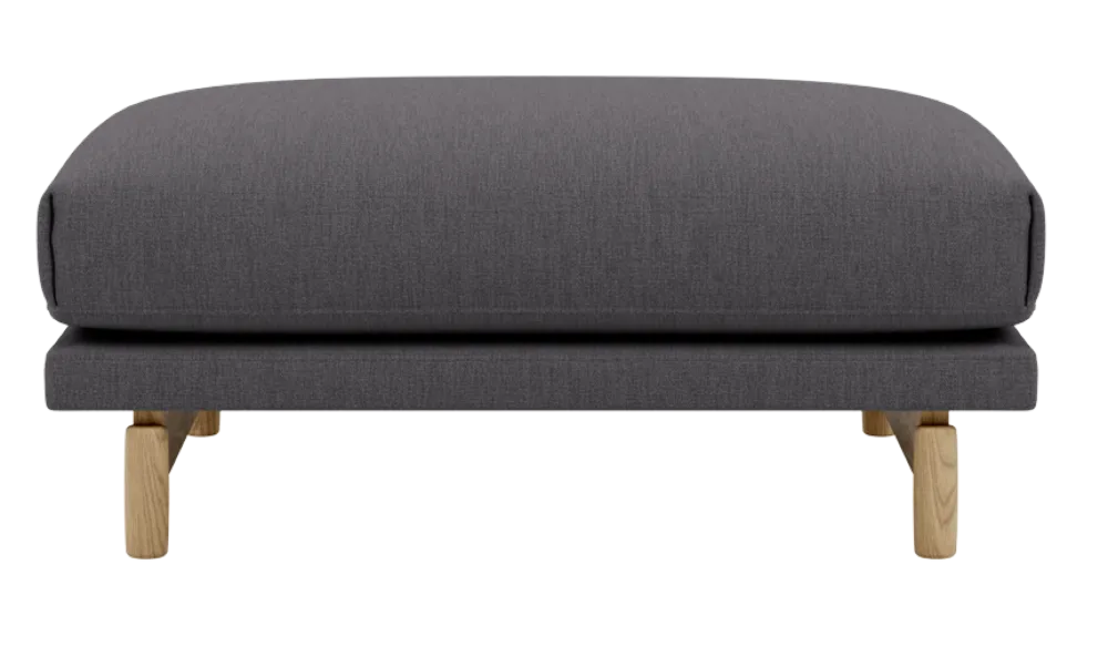 Betaalbaar muuto Rest pouf-Vancouver 13 eiken onderstel