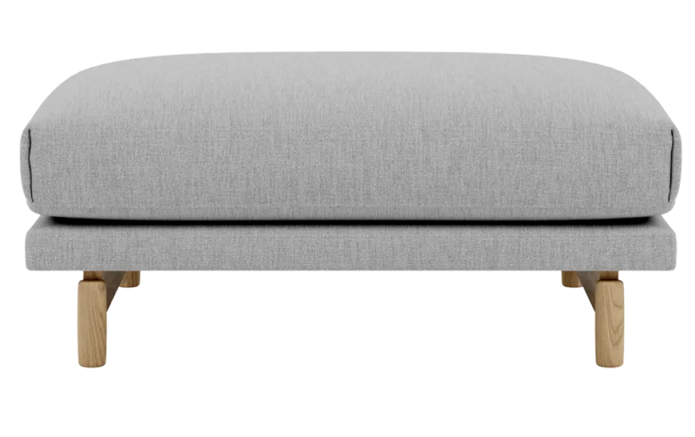 Veilige Betaling muuto Rest pouf-Vancouver 14 eiken onderstel