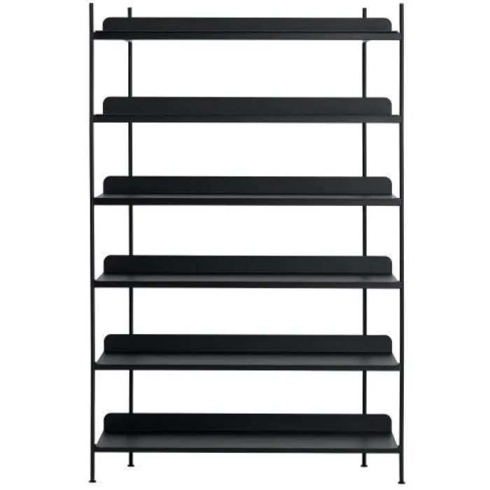 Beste Prijs muuto Compile 4 stellingkast-Zwart