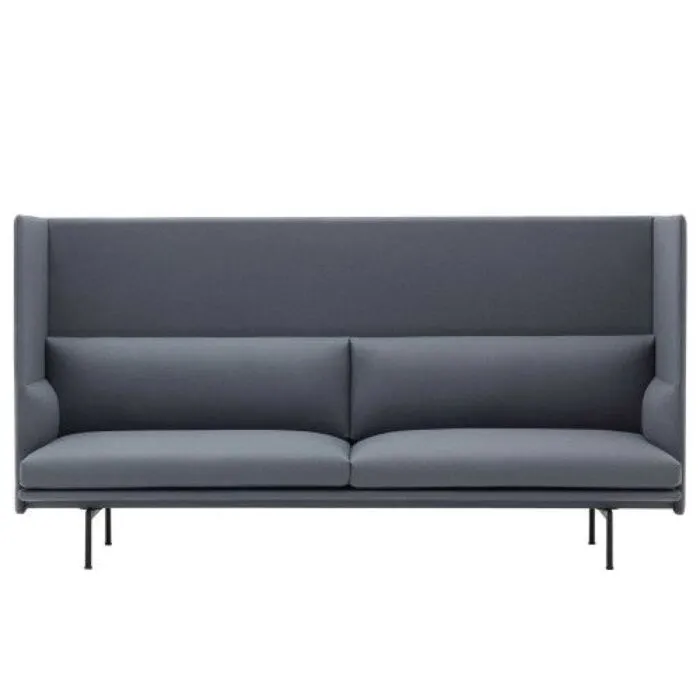 muuto Outline 3 zits Highback bank-Divina 154 Betrouwbaar