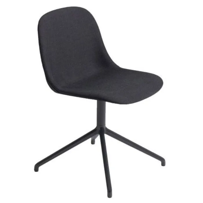 Muuto Fiber Side Swivel gestoffeerde stoel-Remix 183 Meest Verkocht