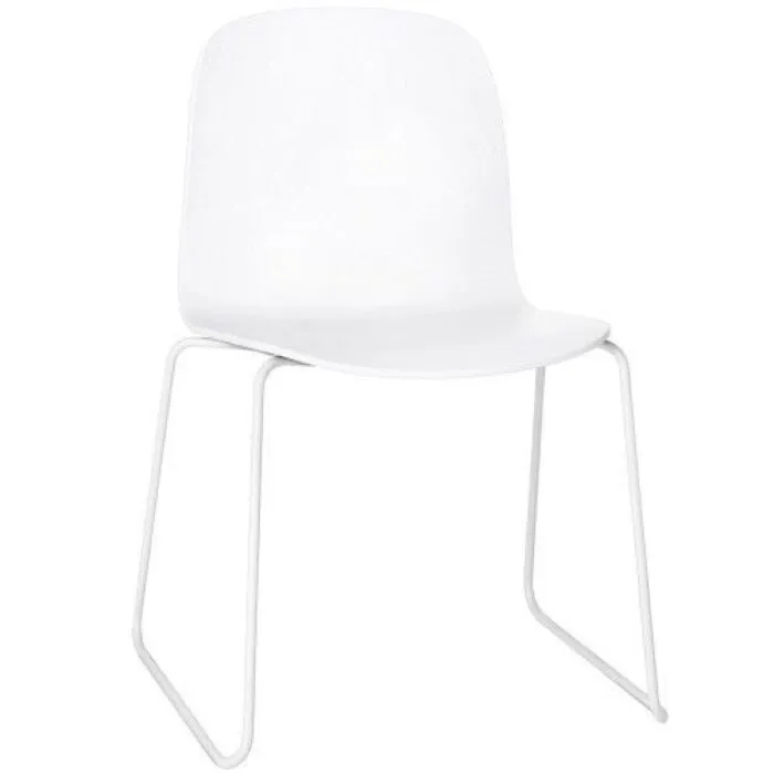 Finale Uitverkoop Muuto Visu Sled stoel-Wit
