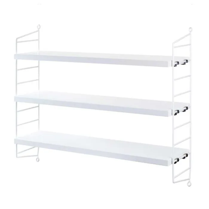 Direct Beschikbaar String Pocket wandkast-Wit