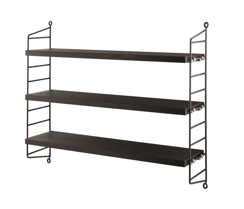 Op = Op String Pocket wandkast-Smoked eiken olie
