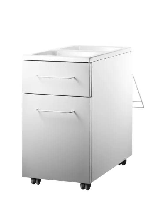 Korting String Works Mobile storage kast-Wit
