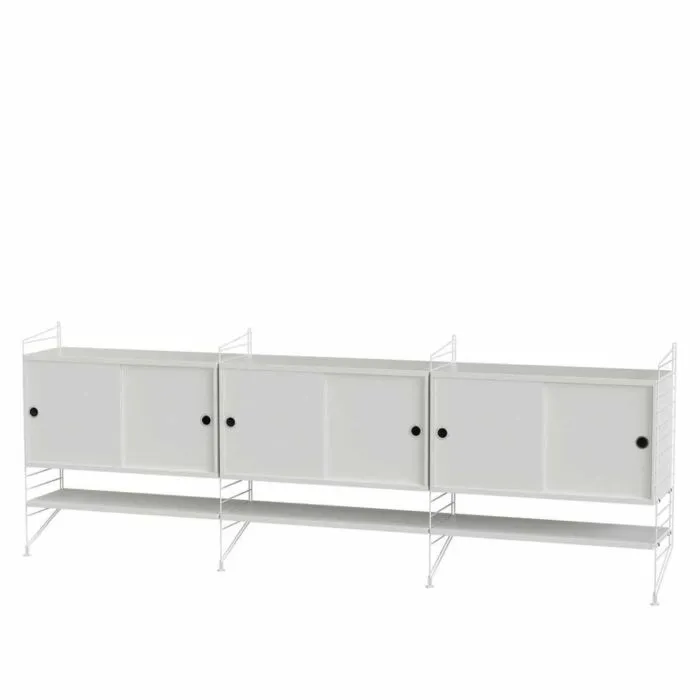 String dressoir large -Wit-Wit Shop Nu