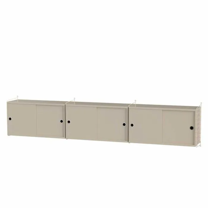 String dressoir large hangend-Beige-Beige Gecertificeerd