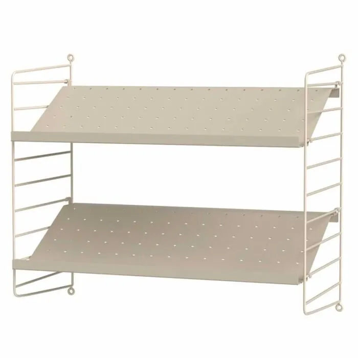 Fabrieksprijs String schoenenkast combinatie 1-Beige