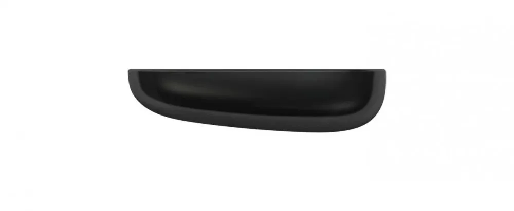 Vitra Corniches wandplank medium-Zwart Populair
