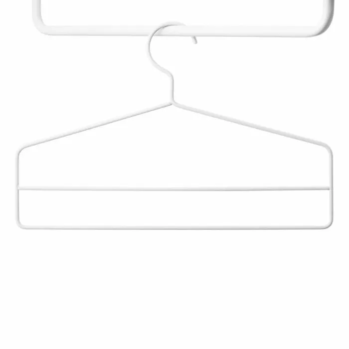 String kledinghanger (set van 4)-Wit Alleen Vandaag