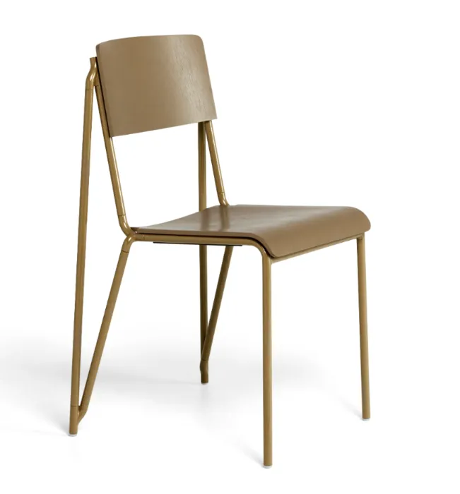 Koop Vandaag HAY Petit Standard stoel gepoedercoat onderstel-Clay