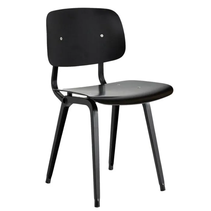 HAY Revolt stoel gepoedercoat onderstel-Black Korting