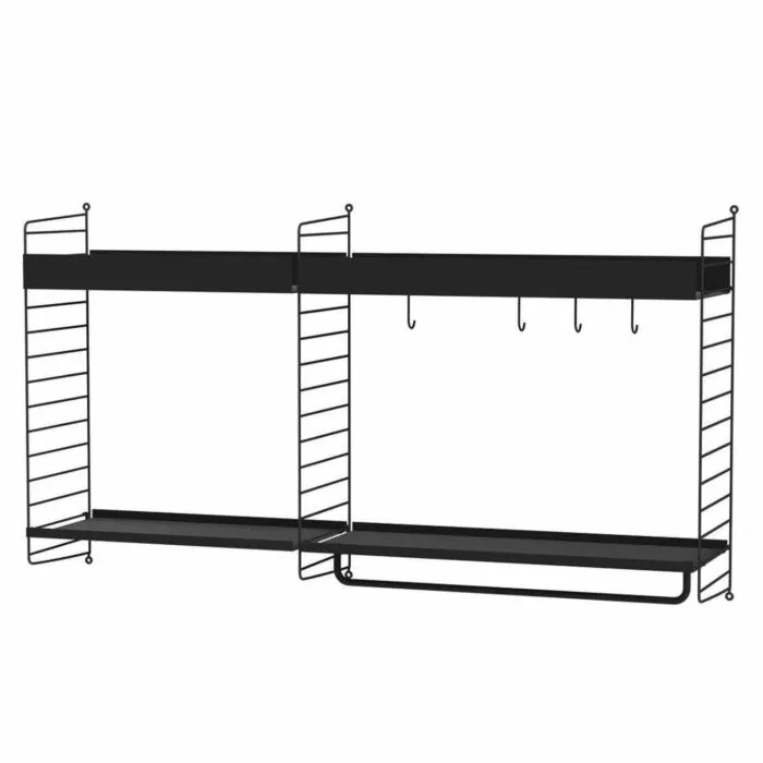 String wandrek combinatie 1-Zwart Shop Nu