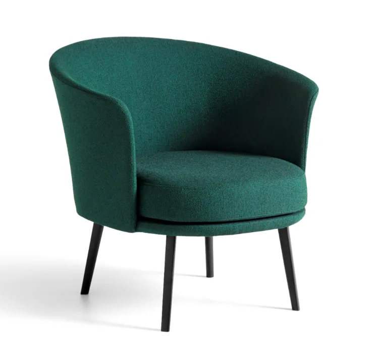Bestel Nu HAY Dorso lounge stoel gepoedercoat onderstel-Olavi 16