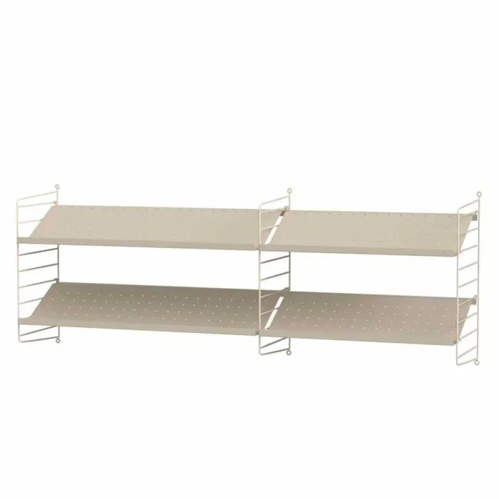 Express Levering String schoenenkast combinatie 3-Beige