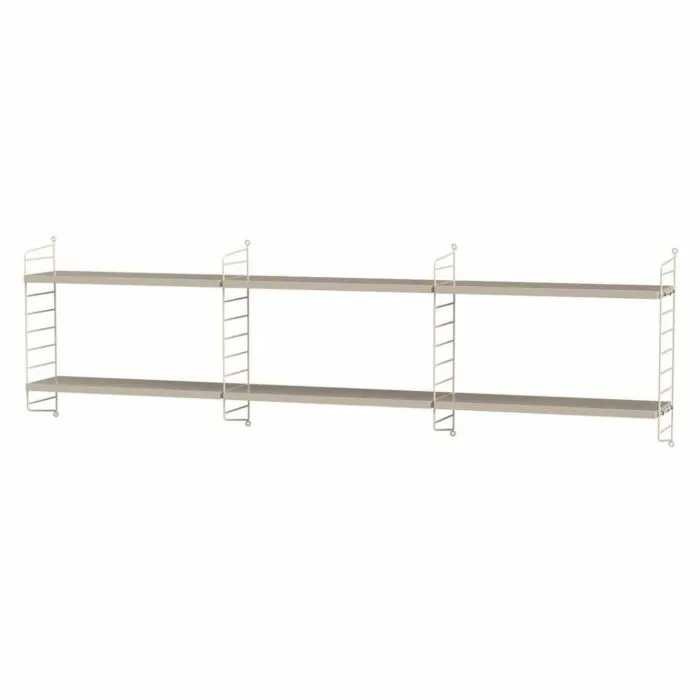 String dressoir hangend met planken 2-Beige-Beige Tijdelijk Beschikbaar