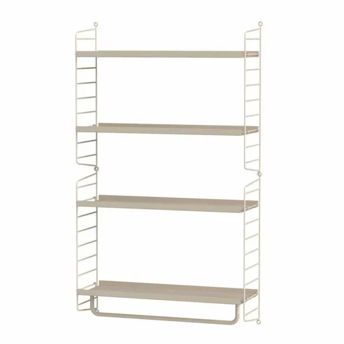 String wandrek combinatie 3-Beige Finale Uitverkoop
