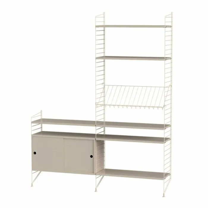 String opbergkast combinatie 5-Beige-Beige Weekendaanbieding