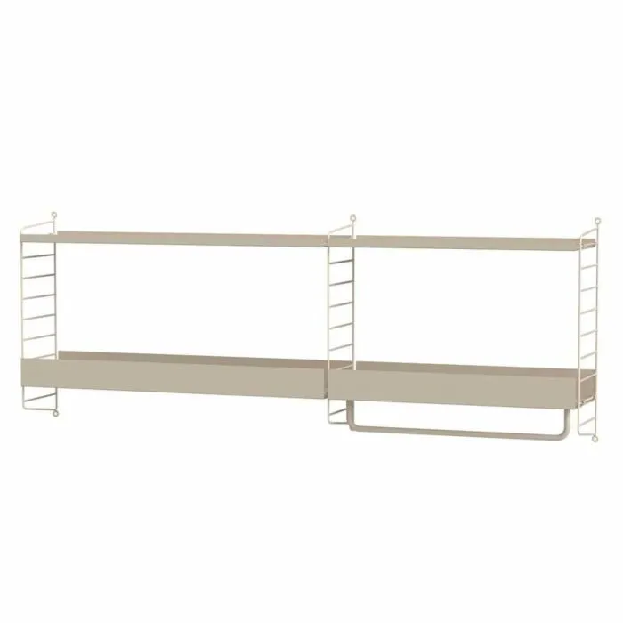 Merkproduct String wandrek combinatie 5-Beige