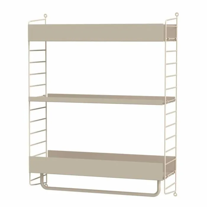 Merkproduct String wandrek combinatie 6-Beige