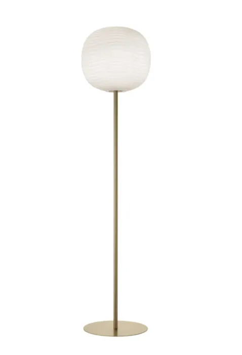 Foscarini Gem vloerlamp-Goud Lage Kosten