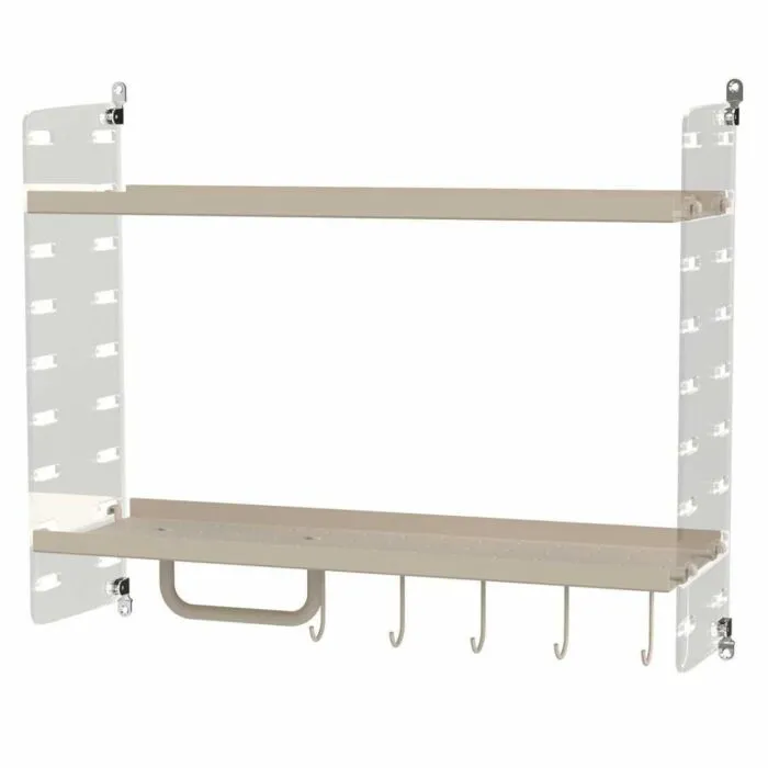String wandrek combinatie 7-Beige Koopje