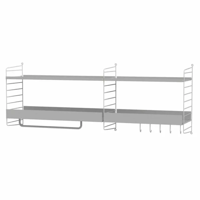 String wandrek combinatie 8-Grijs Shop Nu