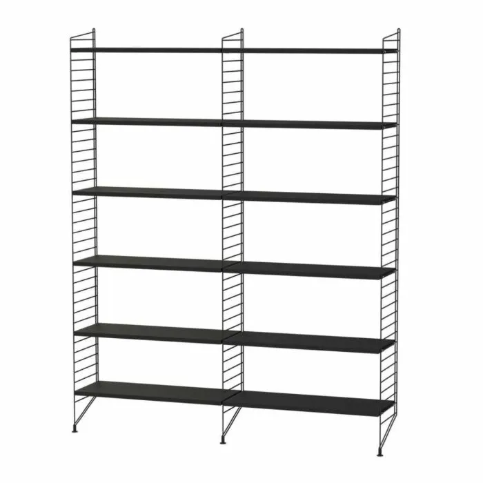 String opbergkast combinatie 8-Zwart-Zwart essen Weekendaanbieding