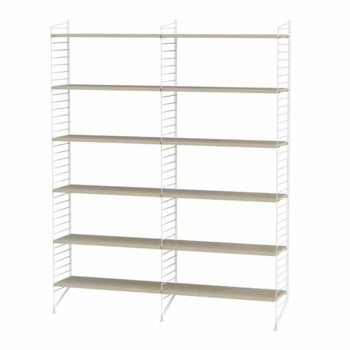 String opbergkast combinatie 8-Wit-Essen Flitsaanbieding