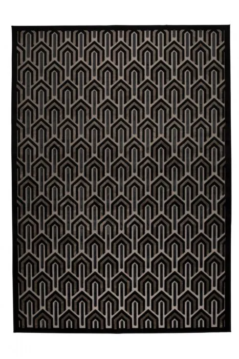 Zuiver Beverly vloerkleed-Black-200x300 cm Beperkte Voorraad