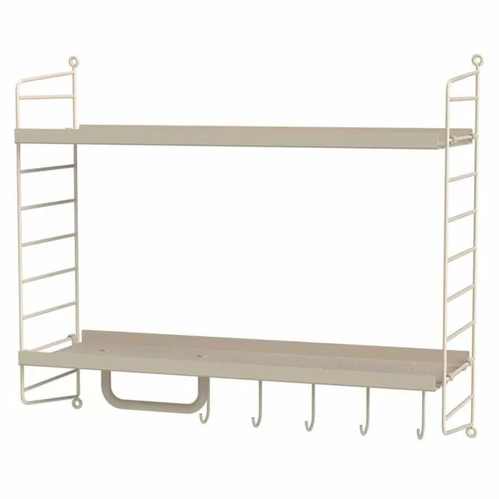 String wandrek combinatie 10-Beige Op = Op