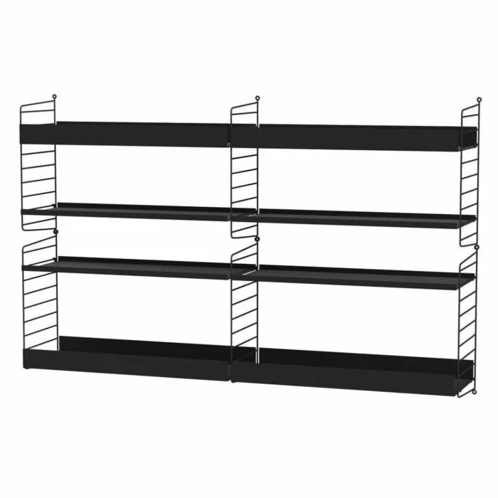 String opbergkast combinatie 10-Zwart Goedkoop