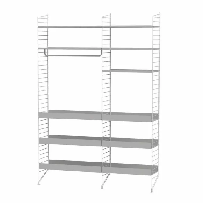 String opbergkast combinatie 12-Grijs Dagaanbieding
