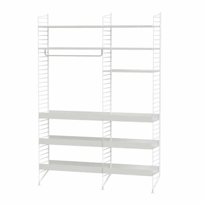 Bestseller String opbergkast combinatie 12-Wit
