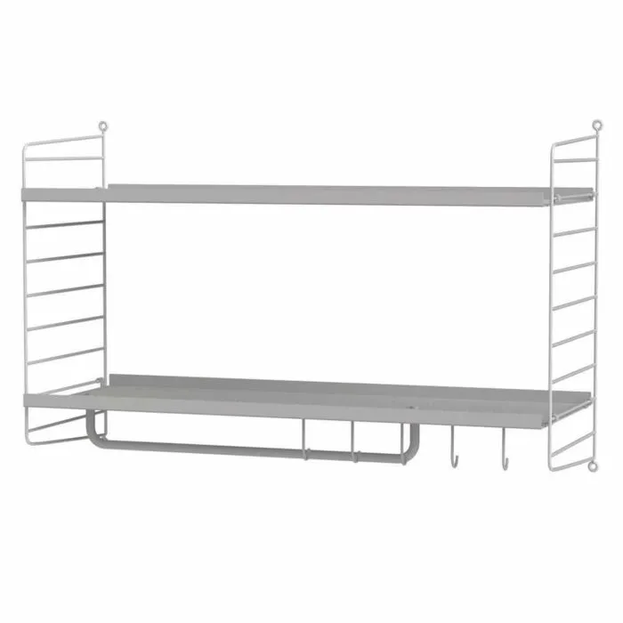 String wandrek combinatie 14-Grijs Weekendaanbieding