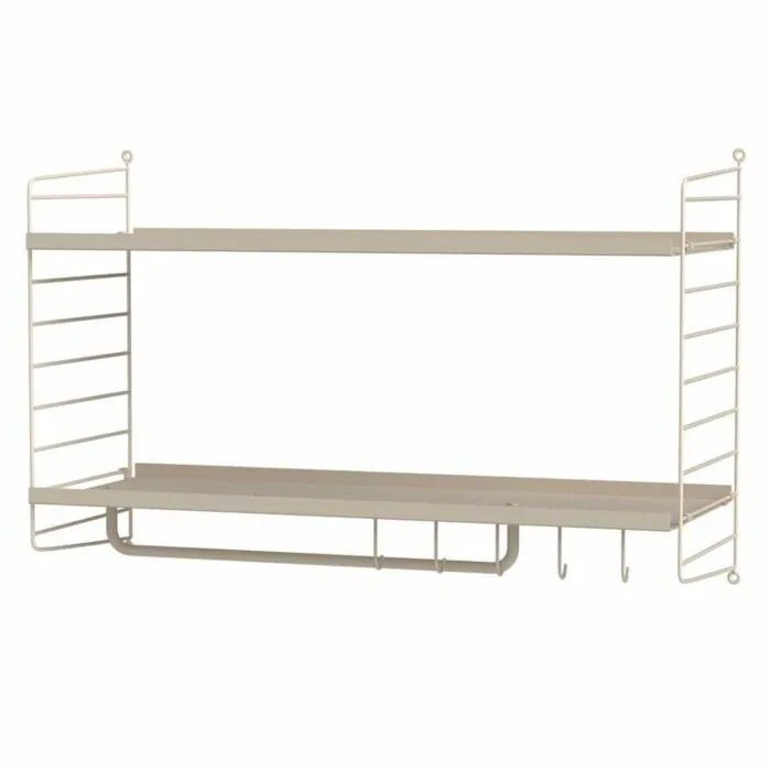 Superprijs String wandrek combinatie 14-Beige