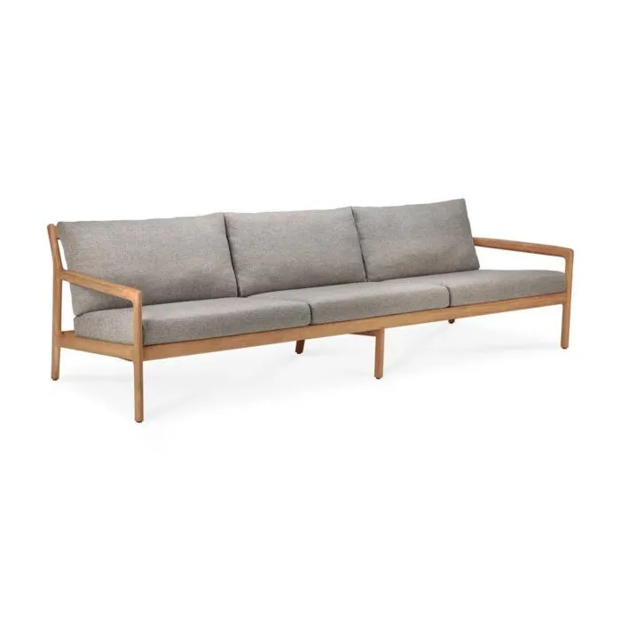 Ethnicraft Jack Teak Outdoor 3-zits bank-Mocca Superprijs