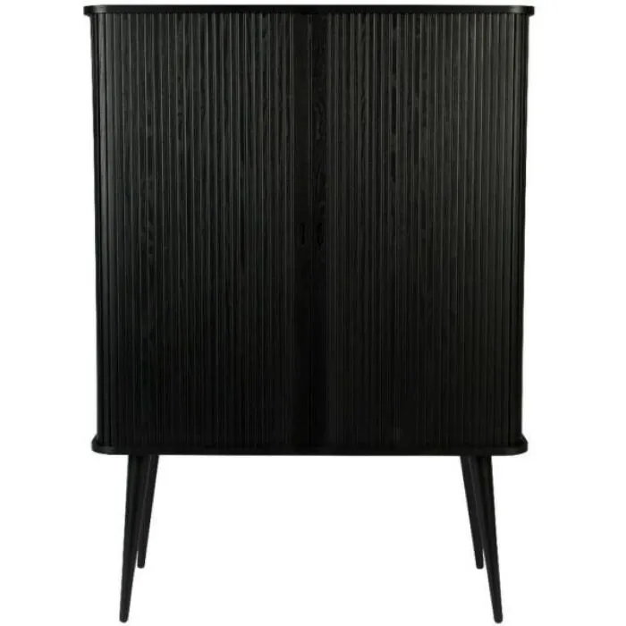 Korting Zuiver Barbier Black Cabinet kast