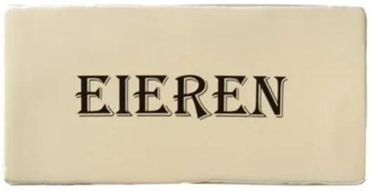 Alleen Vandaag Grandeur COCINA Ivoor-glans 7X15cm (GRACOCCREEIF)