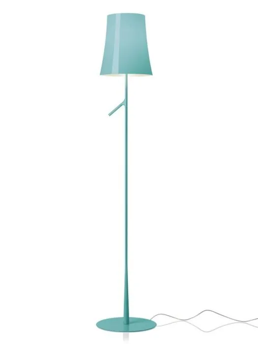 Foscarini Birdie aan/uit vloerlamp-Blauw Korting