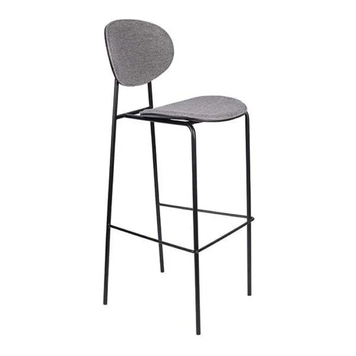 Aanbieding vanHarte Barstoel Donny grijs