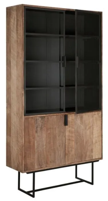 Weekendaanbieding vanHarte Odeon hoog vitrinekast