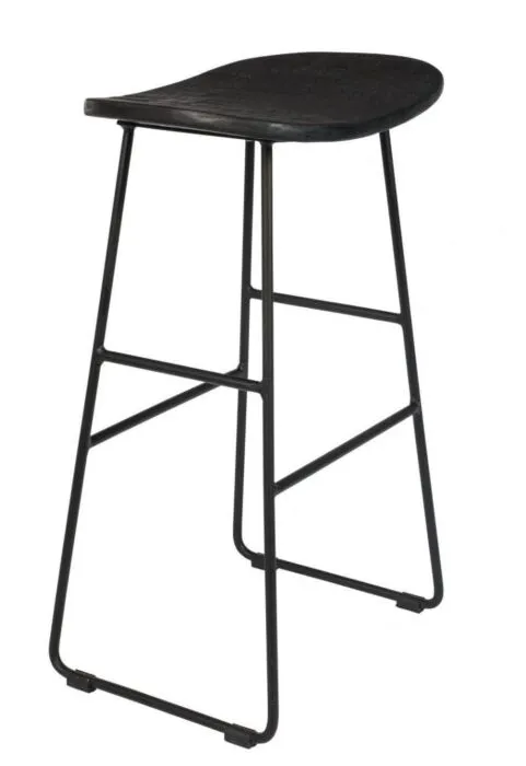 vanHarte Tangle barkruk-Black-Zithoogte 62 cm Koop Vandaag