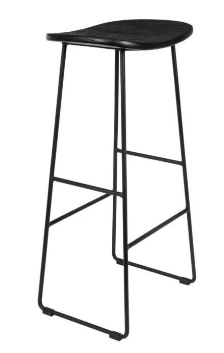 vanHarte Tangle barkruk-Black-Zithoogte 76 cm Bestseller