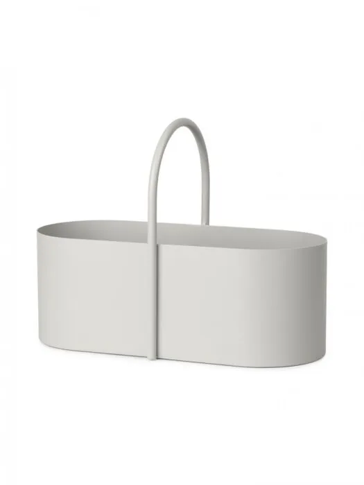 Ferm Living Grib toolbox-Light grey Tijdelijk Beschikbaar